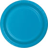 9 in, Turquoise Paper Lunch Plates 24 ct 