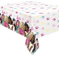 Barbie Rectangular Plastic Table Cover  "54 x 84"