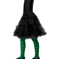Wicked Witch Tights Green & Black
