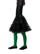 Wicked Witch Tights Green & Black