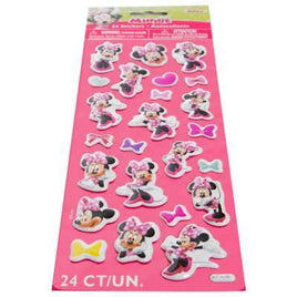 Disney Minnie Bowtique Puffy Sticker Sheet 1ct