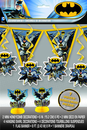 Batman Decorating Kit  7pc