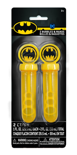 Batman Bubbles & Wands 1oz  2ct