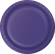 10in. Purple Paper Lunch Plates 24 ct.