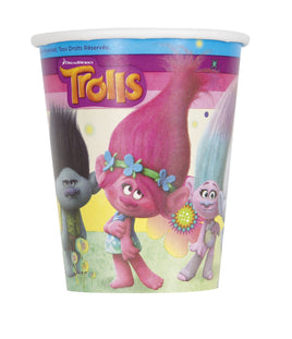 Trolls 9oz Paper Cups  8ct