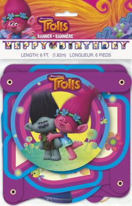 Trolls Large Jointed Banner