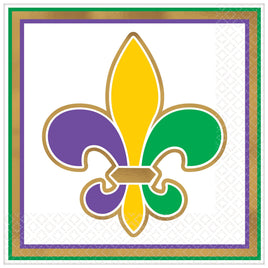Fleur des Lis Beverage Napkins  16 ct.