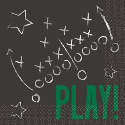 Kickoff Football Play! Luncheon Napkins  16ct - Foil Stamping