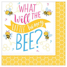Little Honey Bee Lunch Napkins 16 ct.