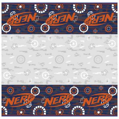 Nerf Rectangular Plastic Table Cover 54"x84"