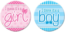 Gender Reveal Buttons