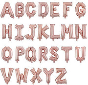 16 inch Rose Gold Letter Air Filled Foil Balloon