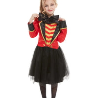 Deluxe Ringmaster Costume- Red
