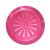 NEON PINK 12" Round Tray  1 CT.