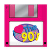 90's Floppy Disk Luncheon Napkins 16 ct.