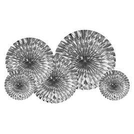 Metallic Fans 5 ct.
