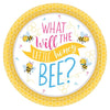 7 in. Little Honey Bee Dessert  Paper Plates 8 ct 