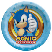 Sonic 7" Round Plates  8 ct.
