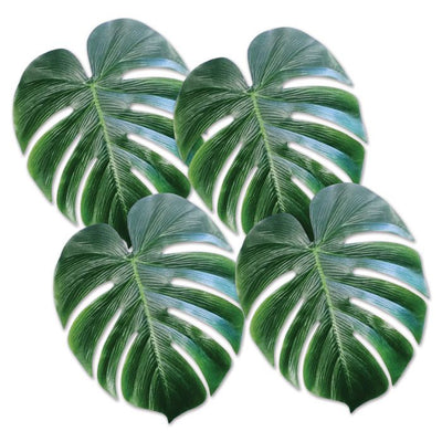 Fabric Tropical Palm Leaves 4 pc.