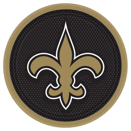New Orleans Saints 9" Round Plates