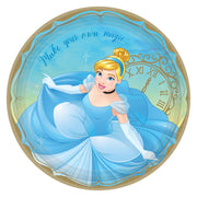 ©Disney Princess Round Plates, 9" - Cinderella 8 ct.