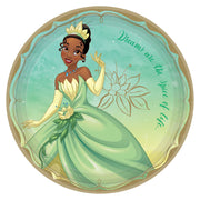 ©Disney Princess Round Plates, 9" - Tiana  8 ct.