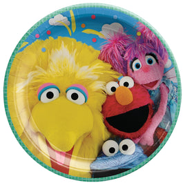 9" Everyday Sesame Street Round Plates 8 ct.