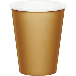9 oz. Glittering Gold Paper Cups 24 ct