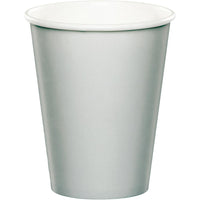 9 oz. Shimmering Silver Paper Cups 24 ct 