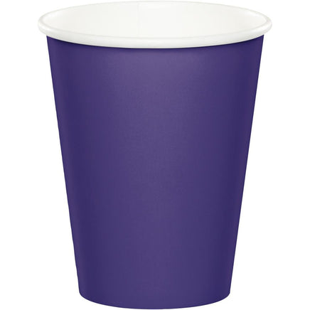 9 oz. Purple Paper Cups 24 ct
