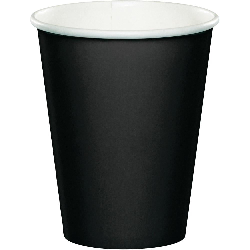 9 oz. Black Paper Cups 24 ct 