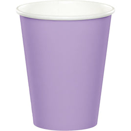 9OZ. LUSCIOUS LAVENDER PAPER CUPS 24 CT. 