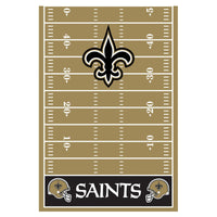 New Orleans Saints Plastic Table Cover - All Over Print