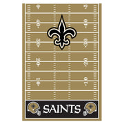 New Orleans Saints Plastic Table Cover - All Over Print
