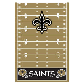 New Orleans Saints Plastic Table Cover - All Over Print