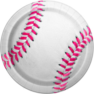 9 in. Baseball Paper Plates 8 ct 