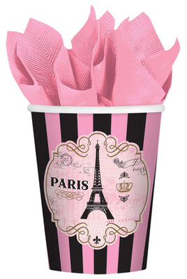 9 oz. A Day in Paris Cups 8 ct 