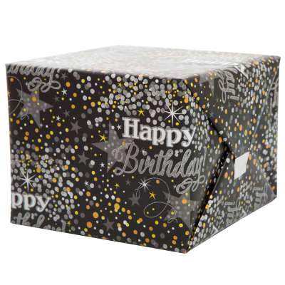 Glittering Birthday Gift Wrap  30