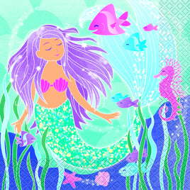 Mermaid Luncheon Napkins 16 ct.