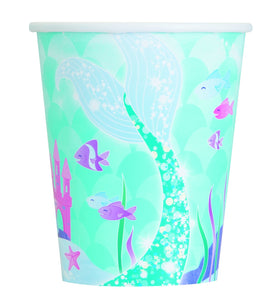 9 oz. Mermaid Cups 8 ct 