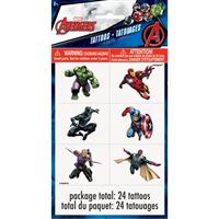 Avengers Color Tattoo Sheets  4ct