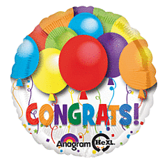 BOLD CONGRATS BALLOON