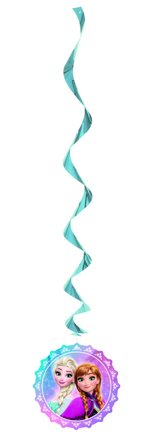 Disney Frozen Hanging Swirl Decorations  26"  3ct