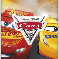 Disney Cars 3 Movie Rectangular Plastic Table Cover 54"x84"  1 ct. 