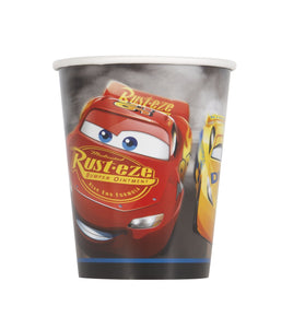 Disney Cars 3 Movie 9oz Paper Cups 8ct
