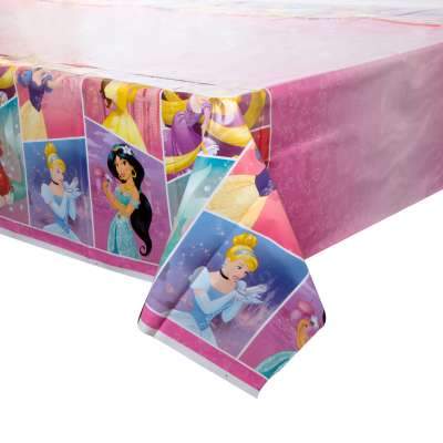 Disney Princess Dream Big Rectangular Plastic Table Cover 54