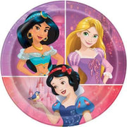 Disney Princess Dream Big Round 7" Dessert Plates 8ct