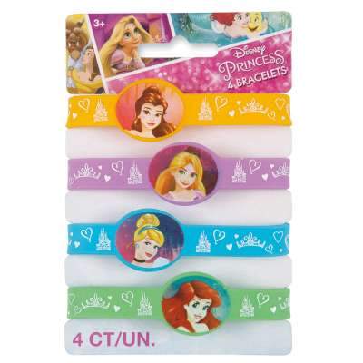 Disney Princess Dream Big Stretchy Bracelets 4ct