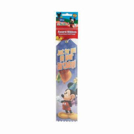 Disney Mickey Mouse Just For You Birthday Award Ribbon