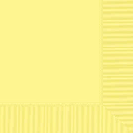 Light Yellow 2-Ply Beverage Napkins 40 ct.